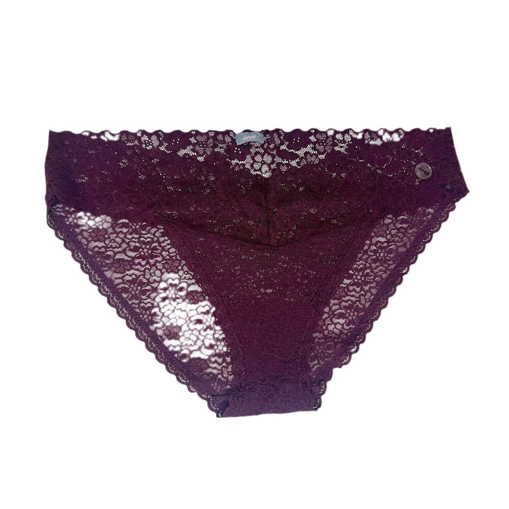 AERIE Women's Lace Bikini Panties - Large (NWOT)